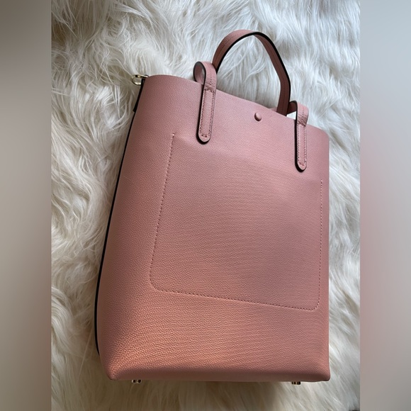 Kate Spade New York Suzy Medium North South Crossbody Tote in Cosmetic Pink - Picture 6 of 16